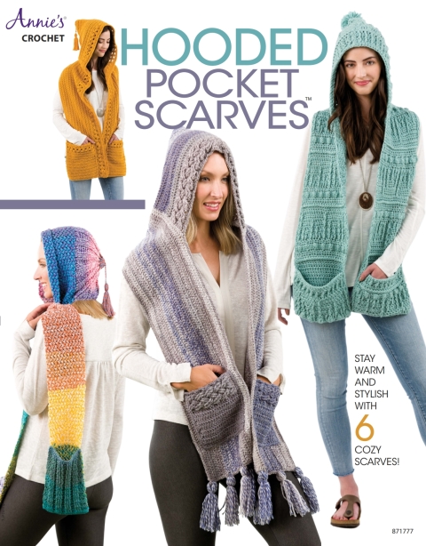 Hooded Pocket Scarves - FULL INSTANT DOWNLOAD | PDF DOCX EPUB