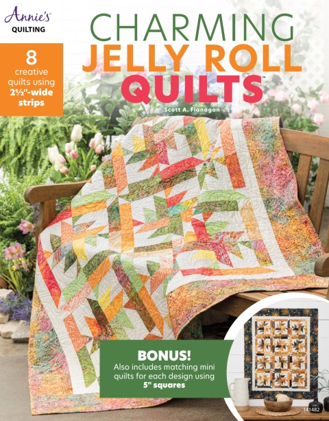 Charming Jelly Roll Quilts - FULL INSTANT DOWNLOAD | PDF DOCX EPUB
