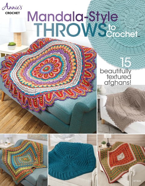 Mandala-Style Throws to Crochet - FULL INSTANT DOWNLOAD | PDF DOCX EPUB