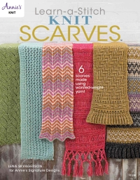 Cover image: Learn a Stitch Knit Scarves 9781640255104