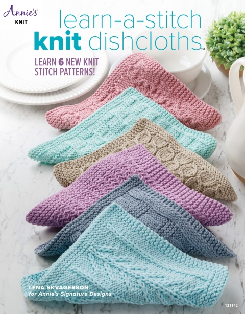 Learn-a-Stitch Knit Dishcloths - FULL INSTANT DOWNLOAD | PDF DOCX EPUB