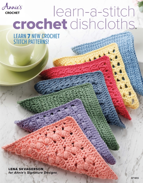 Learn-a-Stitch Crochet Dishcloths - FULL INSTANT DOWNLOAD | PDF DOCX EPUB