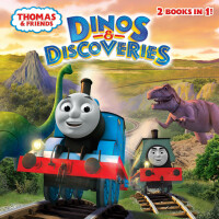 Omslagafbeelding: Dinos & Discoveries / Emily Saves the World (Thomas and Friends) 9780553508703