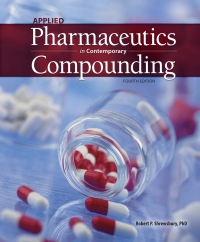 Imagen de portada: Applied Pharmaceutics in Contemporary Compounding 4th edition 9781640430648