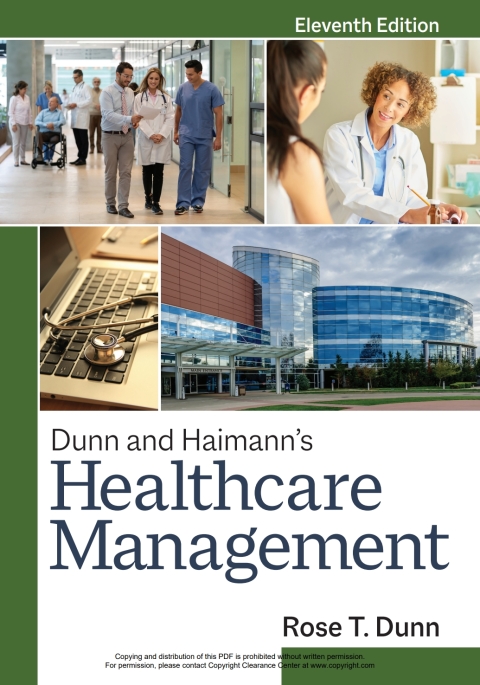 Dunn and Haimann's Healthcare Management, 11th Edition - FULL INSTANT DOWNLOAD | PDF DOCX EPUB