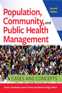Omslagafbeelding: Population, Community, and Public Health Management: Cases and Concepts 2nd edition 9781640554009