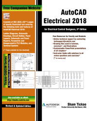 Cover image: AutoCAD Electrical 2018 for Electrical Control Designers 9th edition 9781640570085