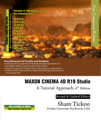 Cover image: MAXON CINEMA 4D R19 Studio: A Tutorial Approach 6th edition 9781640570214