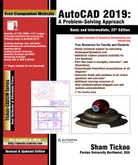 Cover image: AutoCAD 2019: A Problem - Solving Approach, Basic and Intermediate 25th edition 9781640570276