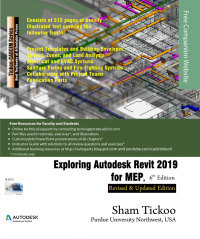 Cover image: Exploring Autodesk Revit 2019 for MEP 6th edition 9781640570337