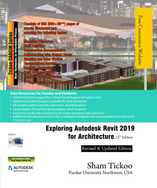 Cover image: Exploring Autodesk Revit 2019 for Architecture 15th edition 9781640570351