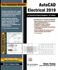 Cover image: AutoCAD Electrical 2019 for Electrical Control Designers 10th edition 9781640570467