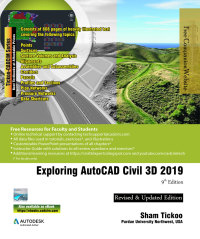 Cover image: Exploring AutoCAD Civil 3D 2019 9th edition 9781640570498