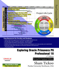 Cover image: Exploring Oracle Primavera P6 Professional 18 3rd edition 9781640570504