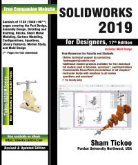Cover image: SOLIDWORKS 2019 for Designers 17th edition 9781640570511