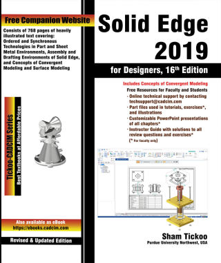 Cover image: Solid Edge 2019 for Designers 16th edition 9781640570535