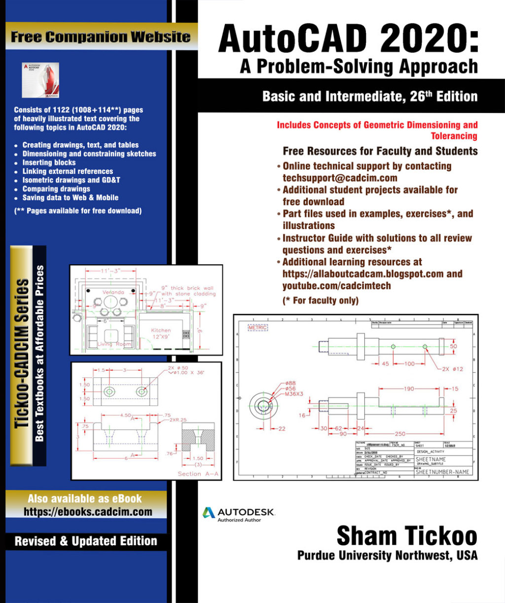 AutoCAD 2020: A Problem-Solving Approach, Basic and Intermediate 26th Edition
    Newer Edition Available