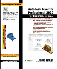 Cover image: Autodesk Inventor Professional 2020 for Designers 20th edition 9781640570573