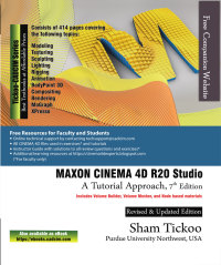 Cover image: MAXON CINEMA 4D R20 Studio: A Tutorial Approach 7th edition 9781640570641