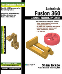 Cover image: Autodesk Fusion 360: A Tutorial Approach 2nd edition 9781640570726