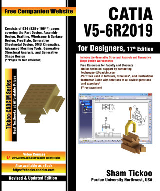 Cover image: CATIA V5-6R2019 for Designers 17th edition 9781640570863