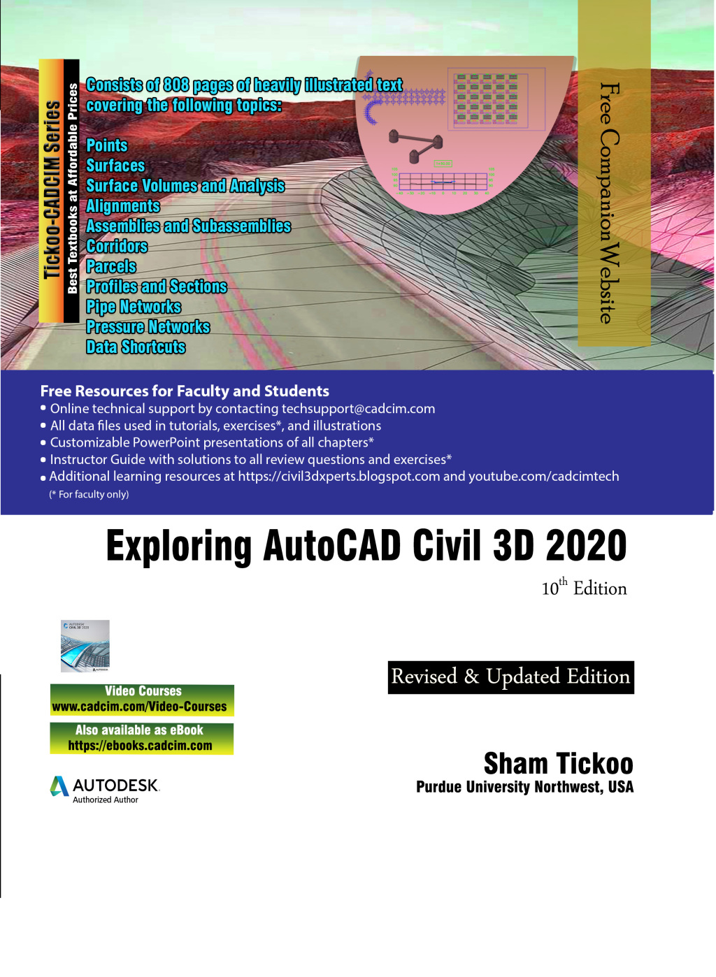 Exploring AutoCAD Civil 3D 2020 10th Edition