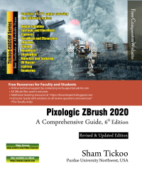 Cover image: Pixologic ZBrush 2020: A Comprehensive Guide 6th edition 9781640570894