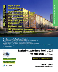 Cover image: Exploring Autodesk Revit 2021 for Structure 11th edition 9781640570931