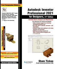 Cover image: Autodesk Inventor Professional 2021 for Designers 21st edition 9781640570948