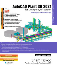Cover image: AutoCAD Plant 3D 2021 for Designers 6th edition 9781640570986