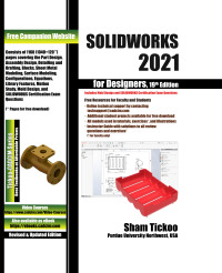 Cover image: SOLIDWORKS 2021 for Designers 19th edition 9781640571037