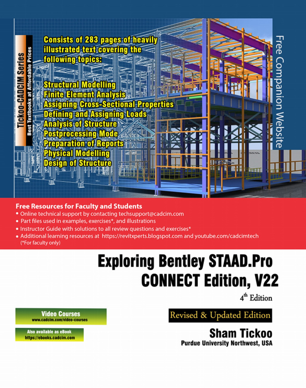 Exploring Bentley STAAD.Pro CONNECT Edition, V22 Update 8 4th Edition