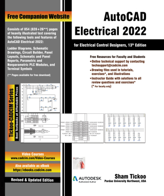 Cover image: AutoCAD Electrical 2022 for Electrical Control Designers 13th edition 9781640571181