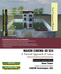 Cover image: MAXON CINEMA 4D S24: A Tutorial Approach 8th edition 9781640571242
