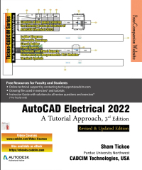 Cover image: AutoCAD Electrical 2022: A Tutorial Approach 3rd edition 9781640571334