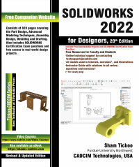 Cover image: SOLIDWORKS 2022 for Designers 20th edition 9781640571358