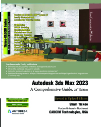 Immagine di copertina: Autodesk 3ds Max 2023: A Comprehensive Guide 23rd edition 9781640571426