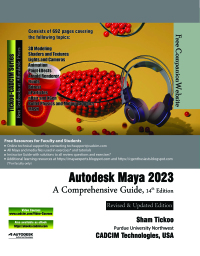Imagen de portada: Autodesk Maya 2023: A Comprehensive Guide 14th edition 9781640571433