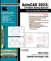 Cover image: AutoCAD 2023: A Problem-Solving Approach, Basic and Intermediate 29th edition 9781640571440