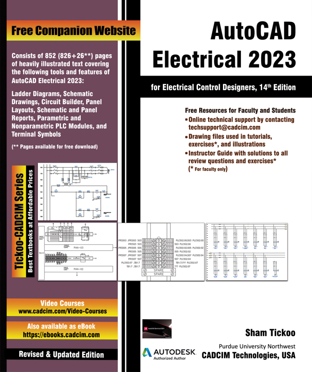 AutoCAD Electrical 2023 for Electrical Control Designers 14th Edition
    Newer Edition Available
