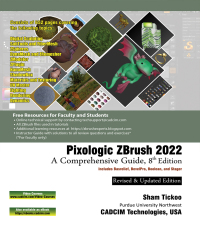 Cover image: Pixologic ZBrush 2022: A Comprehensive Guide 8th edition 9781640571495
