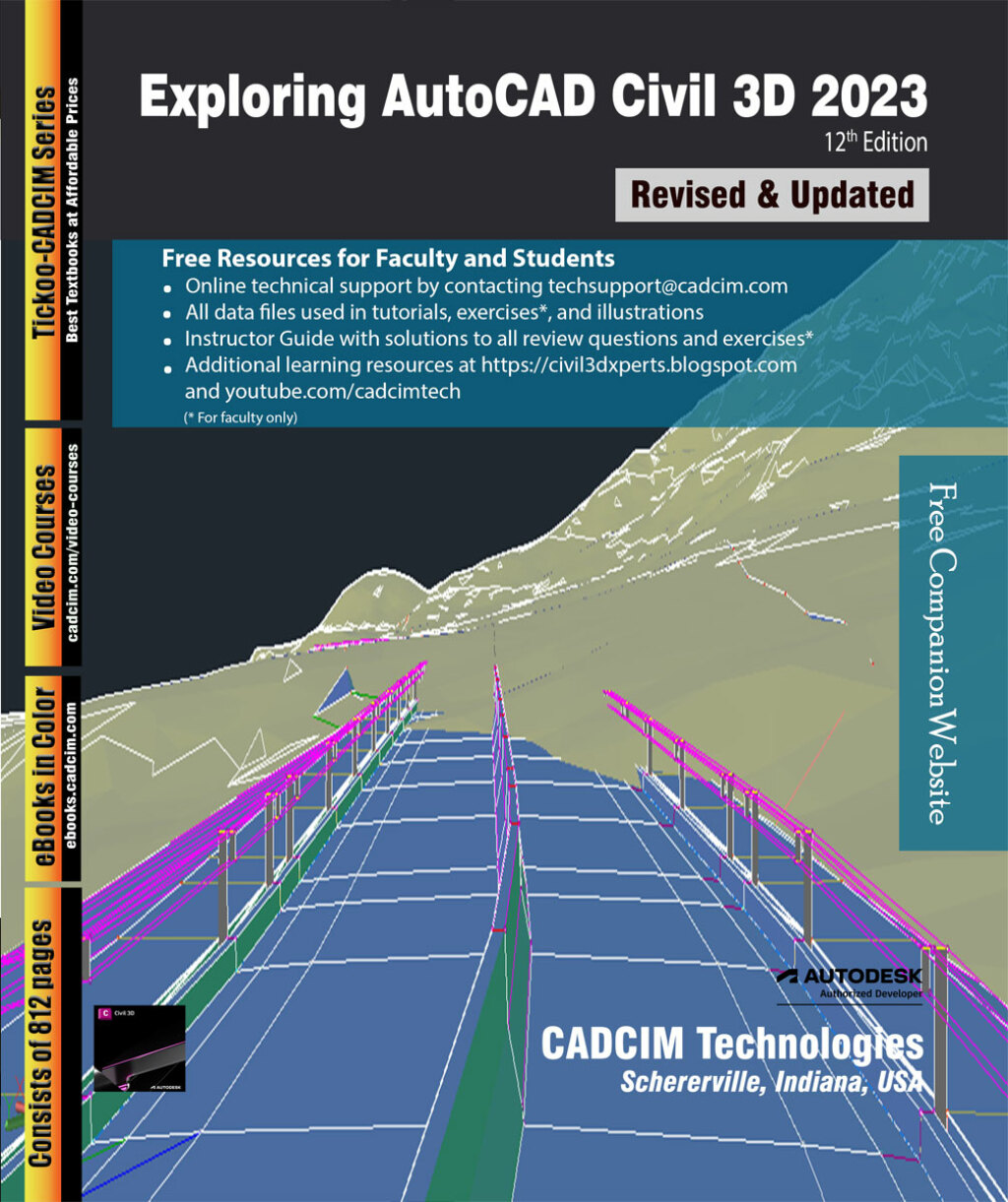 Exploring AutoCAD Civil 3D 2023 12th Edition