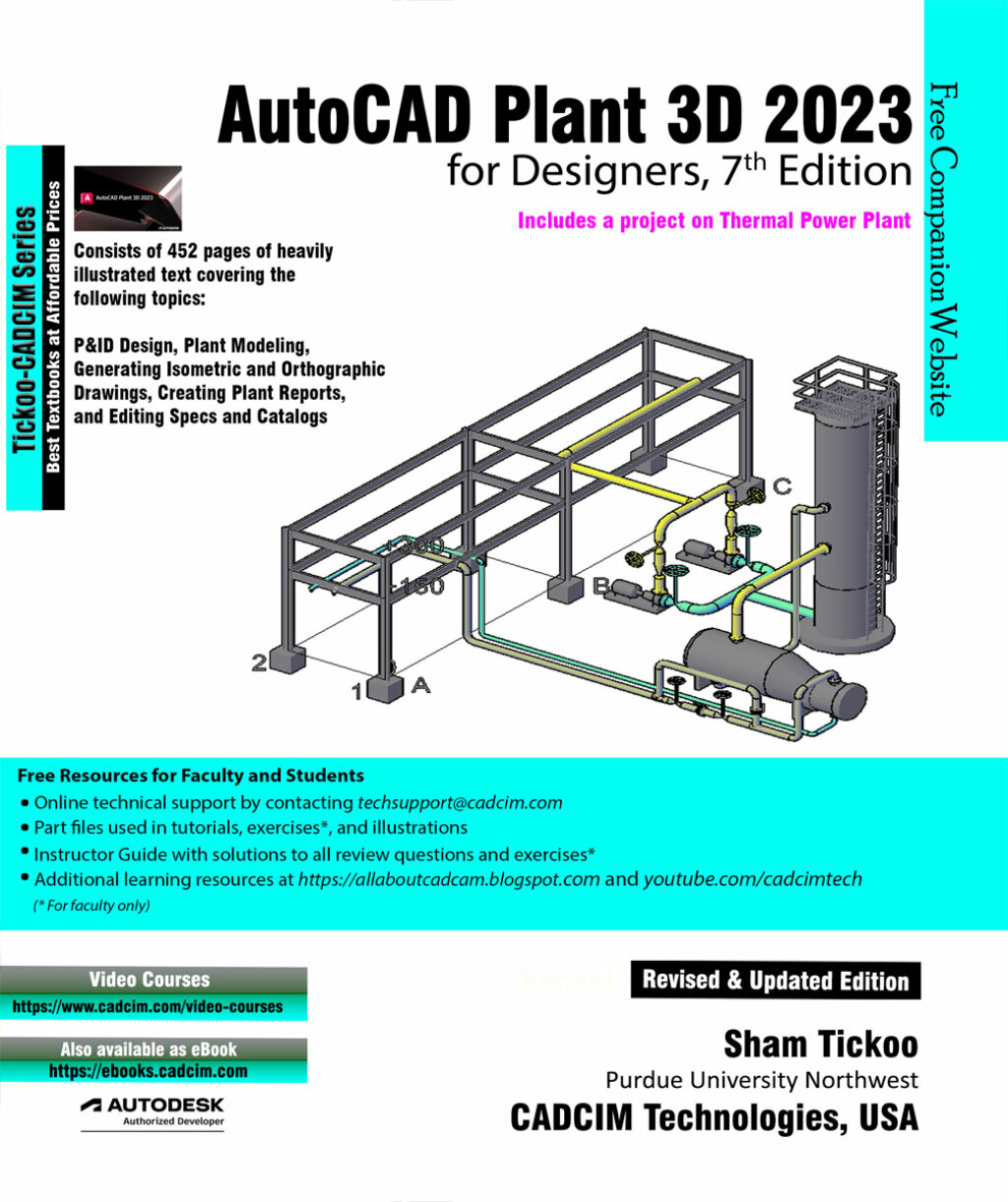 AutoCAD Plant 3D 2023 for Designers 7th Edition
    Newer Edition Available