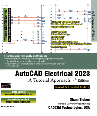 Cover image: AutoCAD Electrical 2023: A Tutorial Approach 4th edition 9781640571594