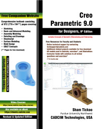 Cover image: Creo Parametric 9.0 for Designers, 9th Edition 9th edition 9781640571631