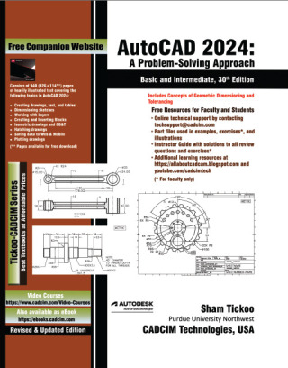 Immagine di copertina: AutoCAD 2024: A Problem - Solving Approach, Basic and Intermediate, 30th Edition 30th edition 9781640571778