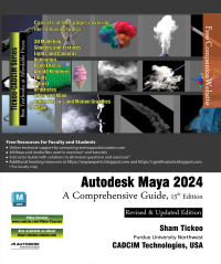 Imagen de portada: Autodesk Maya 2024: A Comprehensive Guide, 15th Edition 15th edition 9781640571853