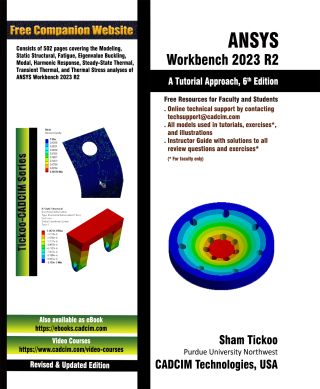 Imagen de portada: ANSYS Workbench 2023 R2: A Tutorial Approach 6th edition 9781640571891