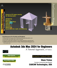 Titelbild: Autodesk 3ds Max 2024 for Beginners: A Tutorial Approach, 24th Edition 24th edition 9781640571969