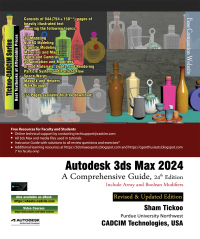 Cover image: Autodesk 3ds Max 2024: A Comprehensive Guide, 24th Edition 24th edition 9781640571822